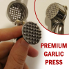 Garlic Press Crusher Mincer Chopper Peeler Squeeze Cutter Stainless Steel Ginger